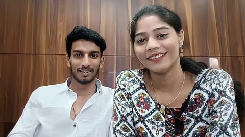 Sonam and Raj Kushwaha