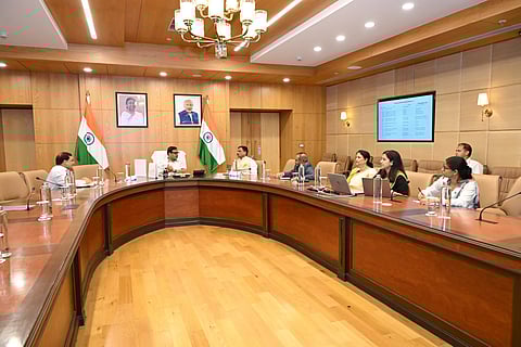 5,000-seater auditorium under construction at Khanapara