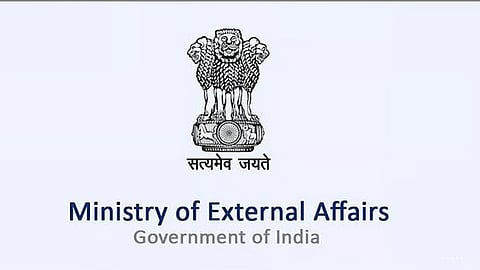  Ministry of External Affairs 