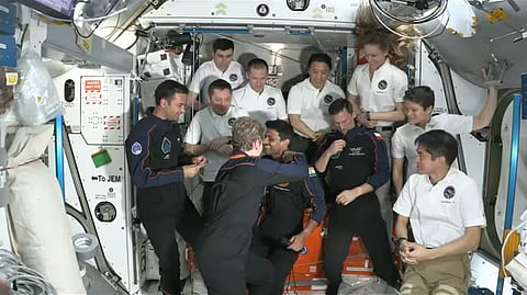 Shubhanshu Shukla enters space station, a giant leap for India