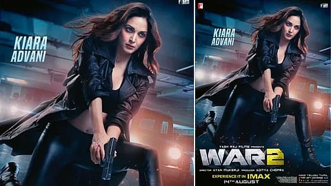 Kiara Advani is a formidable force in new poster from ‘War 2’