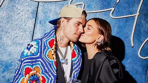 Justin, wife Hailey 