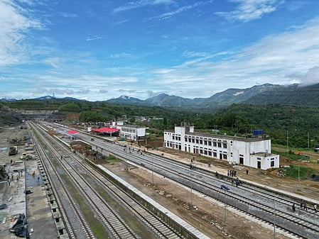 Bairabi-Sairang new rail line