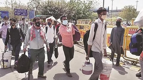 File Photo of migrant workers