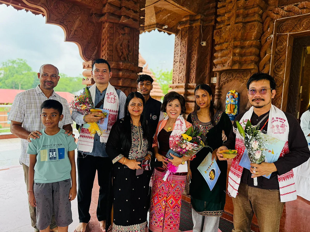 Assam: Special Thai delegation visits Sri Sri Jagannath temple in Dibrugarh