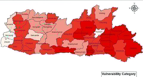 25 Blocks in Meghalaya face high climate risk, groundbreaking study reveals