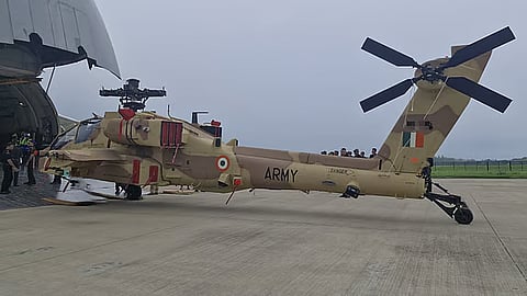 First batch of Apache helicopters delivered to the Indian Army