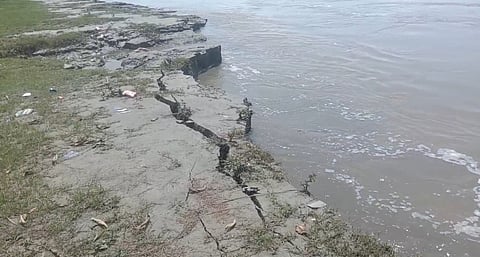 Brahmaputra erosion  