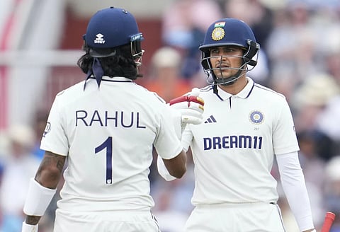 Shubman Gill and KL Rahul