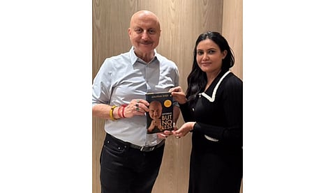 Anupam Kher honours  Indian army’s Col. Sofiya Qureshi with book gift