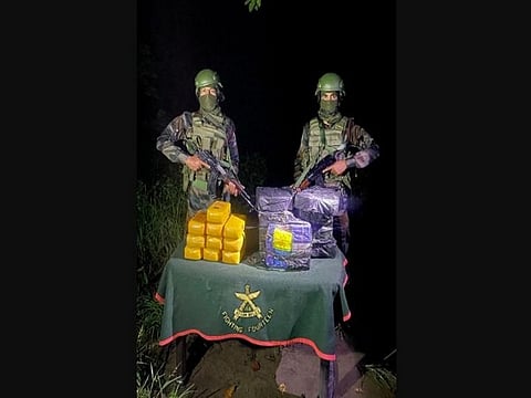 Drugs Seized at Aizwal in Mizoram