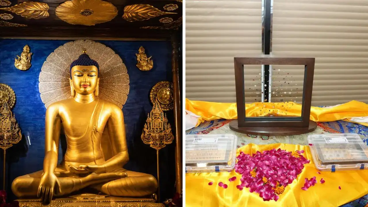 A Spiritual Homecoming: Buddha’s Sacred Relics Return to India After 127 Years 