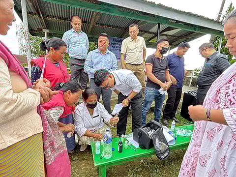 Water testings being conducted to determine the safety of the tap water
