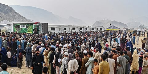 Afghan migrants