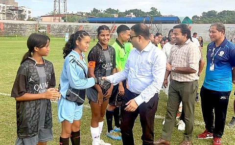 NN Singha Inter-District Girls Football 