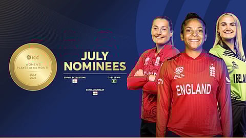 ICC Women’s Player of the Month award