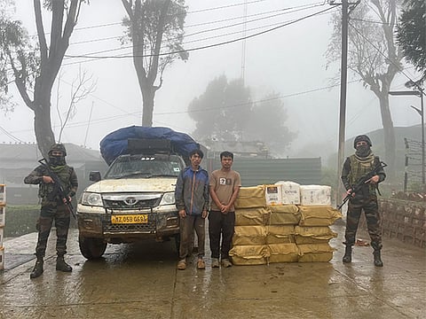 Mizoram: Assam rifles seizes illegal cigarettes worth Rs 96.2 Lakhs from Champhai District