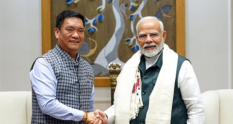  PM Modi - Khandu