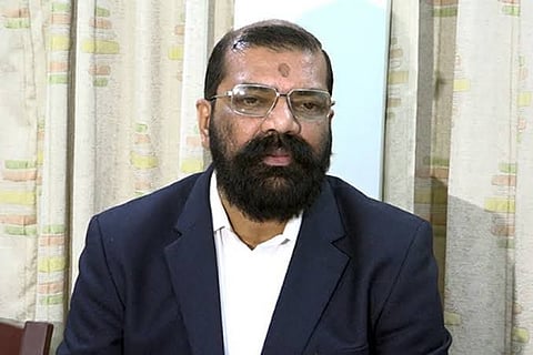 File Photo of AASU advisor Samujjal Bhattacharjya 