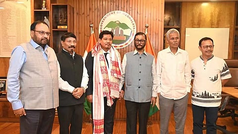 AGP Invites Meghalaya CM Conrad Sangma to Foundation Day Celebration