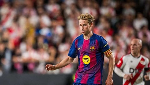 Rayo Vallecano hold FC Barcelona in La Liga