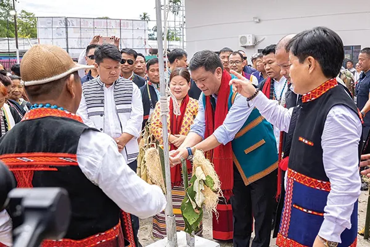 Pema Khandu calls for balancing development with cultural roots, launches projects in Arunachal district