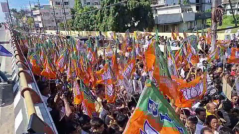 BJP protests