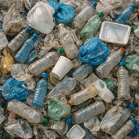 Plastic waste