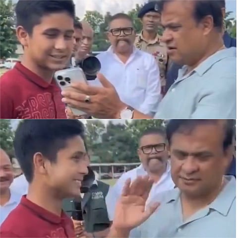 File photo of CM Himanta Biswa Sarma