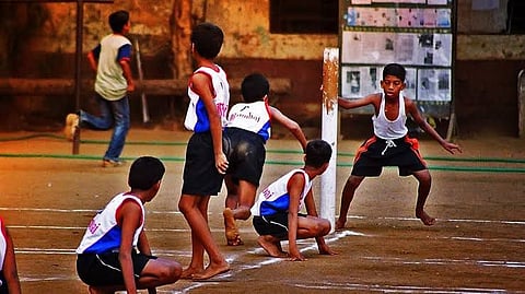 Images from the Kho Kho match
