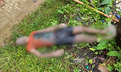 Image of the deceased scrap worker 