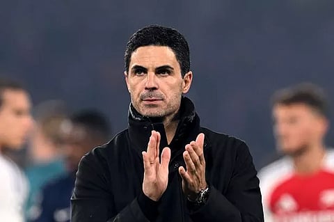 head coach Mikel Arteta 