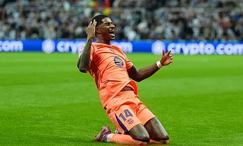 Champions League: Marcus Rashford’s brace inspires Barcelona beat Newcastle