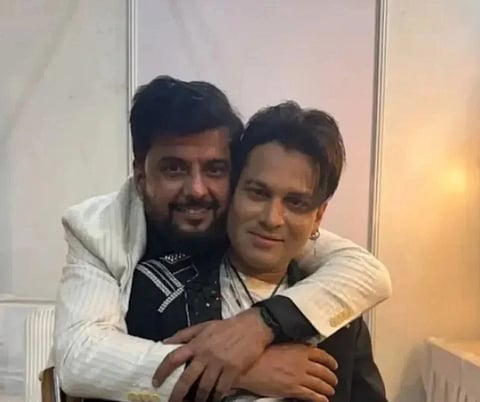 File image of late Zubeen Garg and Prag News CMD Sanjive Narain