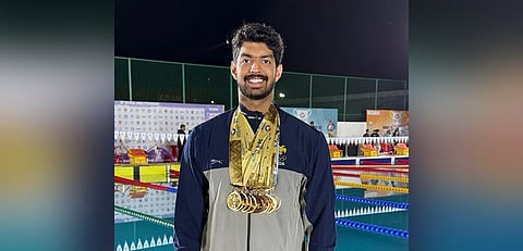 Srihari Natraj targets freestyle glory at Asian Aquatic Championship