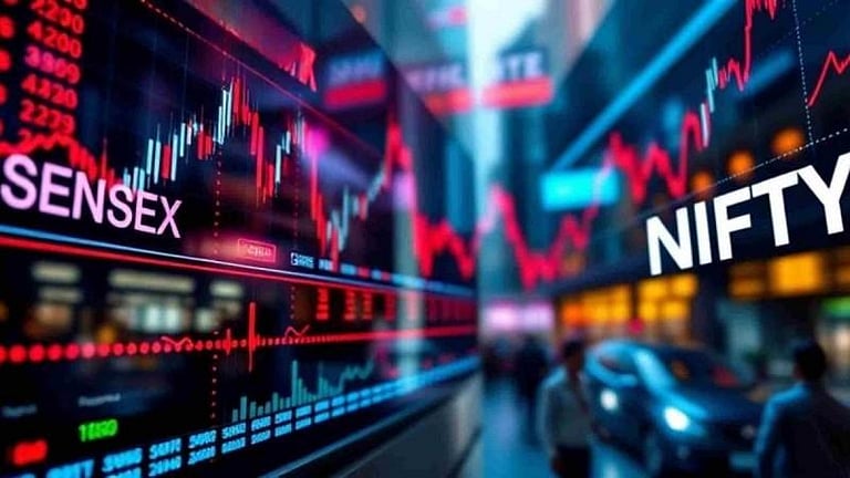 Stock market ends lower as IT, auto and banking shares fall