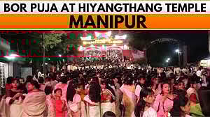 Devotees Flock to Hiyangthang Lairembi Temple for Sacred Bor Puja at Dawn