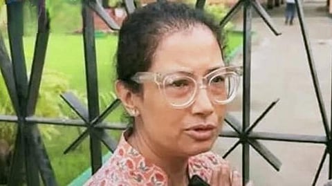 जुबीन गर्ग की मौत के मामले में आरोपी श्यामकानु महंत की पत्नी अनीता डेका महंत की तस्वीर