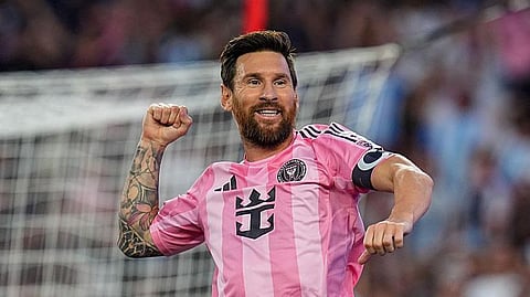 Messi becomes second player in MLS history to reach at least 40 combined goals and assists 
