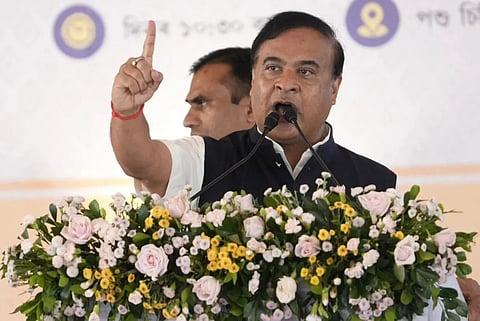 Image of The Assam CM Himanta Biswa Sarma 