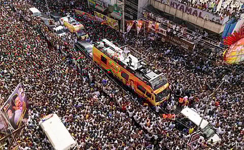 KARUR STAMPEDE: TN BJP chief warns of ‘security threat’ to Vijay 