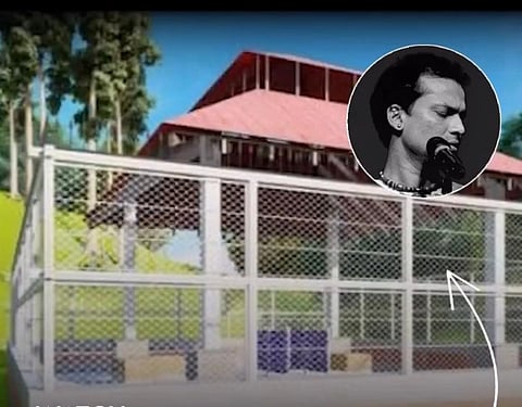 Image of the Zubeen Garg Memorial 
