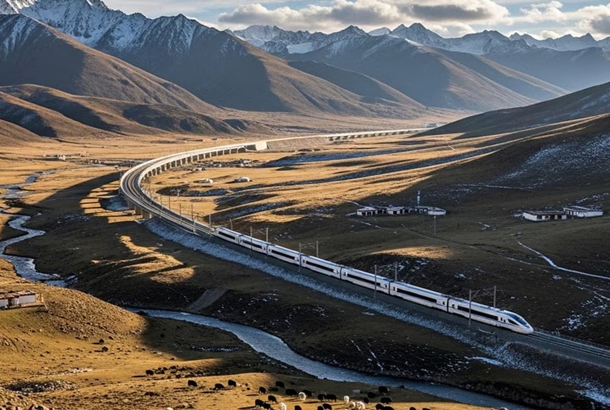 ‘China’s upcoming rail link to Lhasa a big security concern for India’