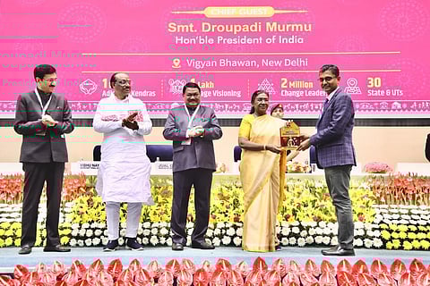 Tripura Shines at National Conclave 2025; Bags Multiple National Honours in Tribal Development 