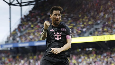 Messi’s hat-trick guides Inter Miami to win over Nashville