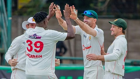 Ngarava’s five-for powers Zimbabwe to first home Test win since 2013