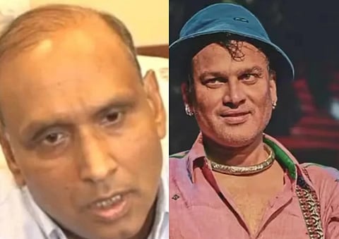Image of SDGP Munna Prasad Gupta on the left and late music icon Zubeen Garg on the right