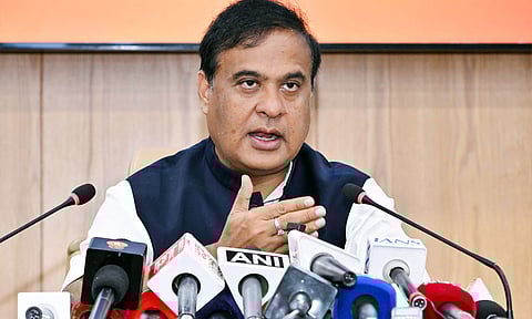 File photo of Assam Chief Minister Himanta Biswa Sarma