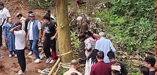 Image of Garima Saikia Garg while reviewing the memorial project plan of Zubeen Kshetra in Sonapur