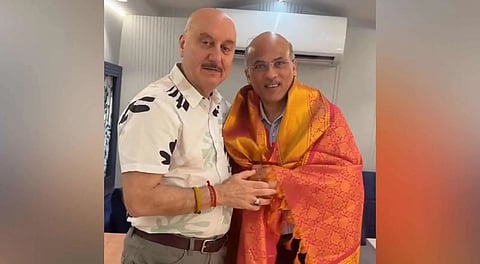 Anupam Kher begins his 549th film with Sooraj Barjatya, calls it a "joyous journey" 